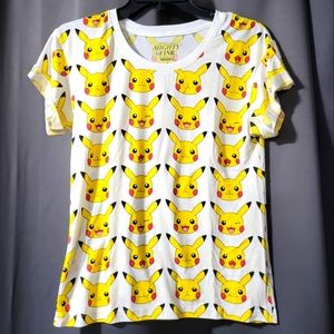 Pikachu Mighty Fine Pokemon Shirt Small